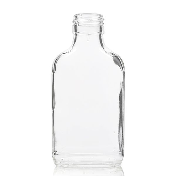 350ml Fľaša z Číreho Skla s Hliníkovým Uzáverom