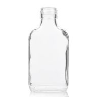 350ml  Fľaša z Číreho Skla s Hliníkovým Uzáverom