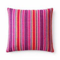 Klasická obliečka na vankúš – neónové pruhy – 45×45 cm