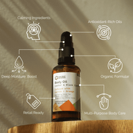 Organický Telový Olej 50ml - Mrkva a Pomaranč