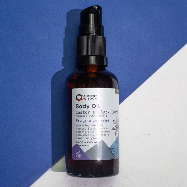 Organický Telový Olej 50ml - Šípkový (neparfumovaný)