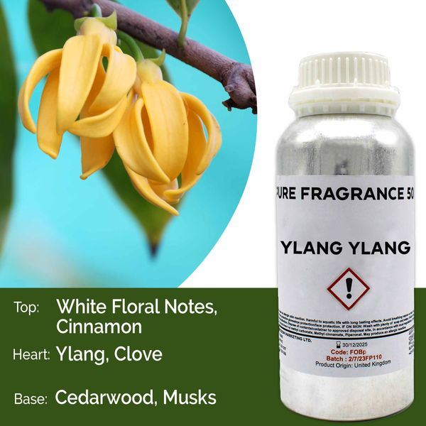 500ml Čistý Vonný Olej - Ylang-Ylang