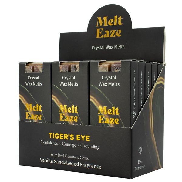 Vonné Vosky MeltEaze 50g -Sila Tigrieho Oka - Vanilkové Santalové Drevo