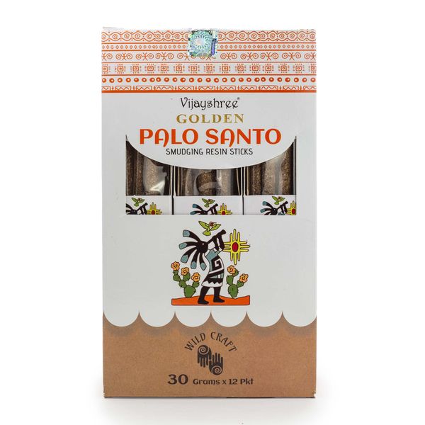 30g Golden Živicové Vonné Tyčinky - Palo Santo (6s)