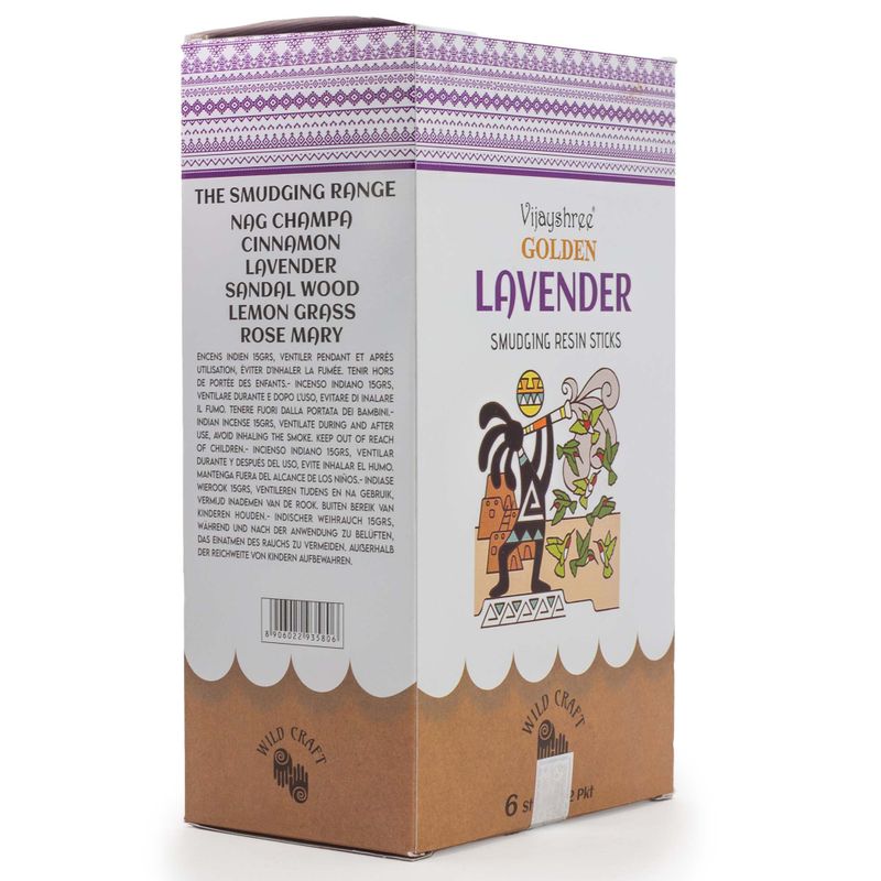 30g Golden Živicové Vonné Tyčinky - Levanduľa (6s)