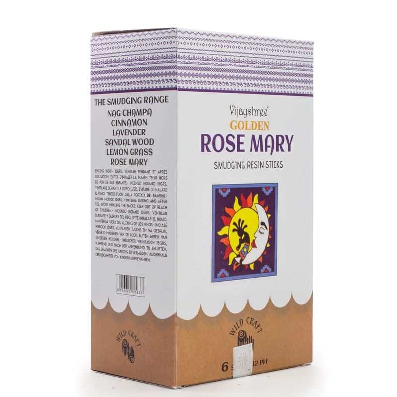 30g Golden Živicové Vonné Tyčinky - Rozmarín (6s.)