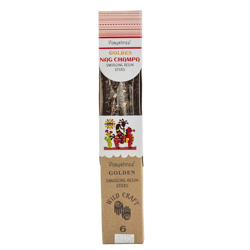 30g Golden Živicové Vonné Tyčinky - Nag Champa (6s)