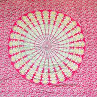 Sarong Mandala - Fialová & Modrá