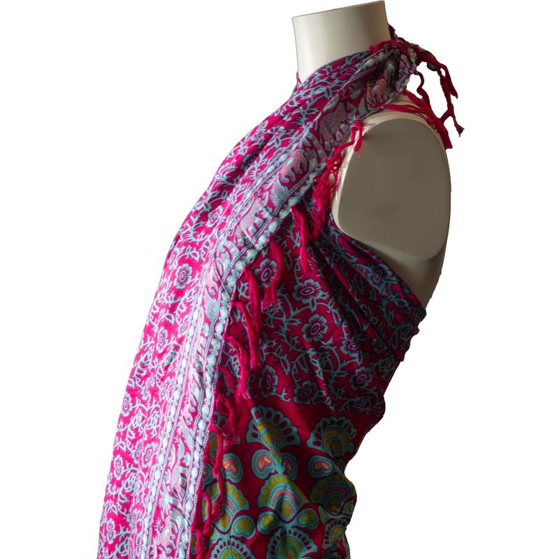 Sarong Mandala - Fialová & Modrá