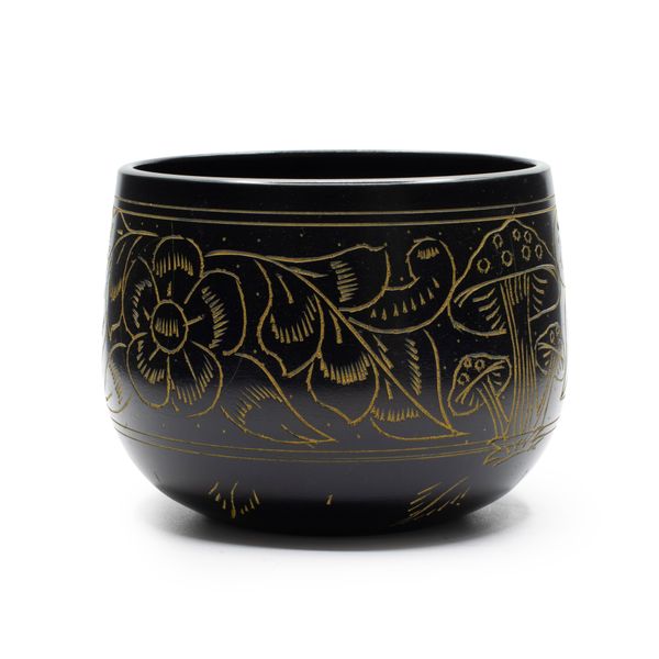 Kotlíková spievajúca misa - Magická huba - Žltá (15 cm)