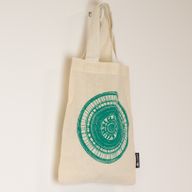 Ikonická Mini Základná Taška - Urban Mandala (4 rôzne farby) - (25x18 cm) - prírodná 4oz