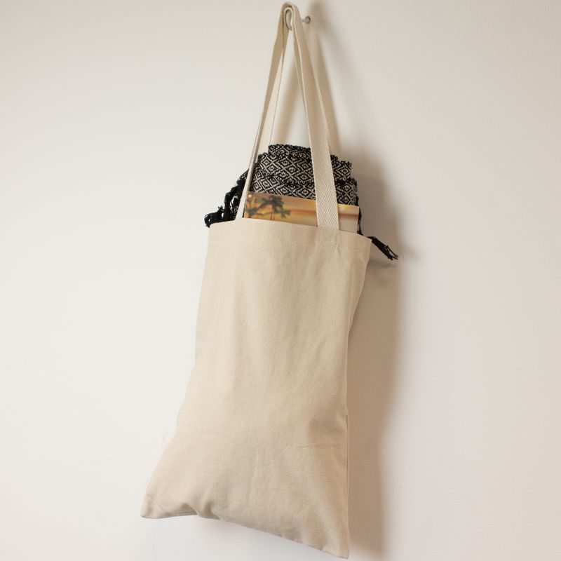 Ikonická Základná Taška - bez potlače (41x31 cm) - prírodná 10oz