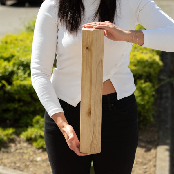 Dažďová palica z Manglid dreva – Liečivá 50 cm (3 minúty)