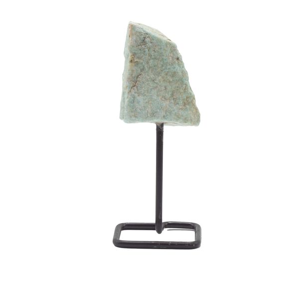 Minerálne vzorky na kovovom stojane - amazonit