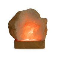 8 cm Štvorcový Drevený USB LED Stojan - Viacfarebný