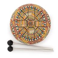 Malý Happy bubon Óm Mandala - 13x9cm