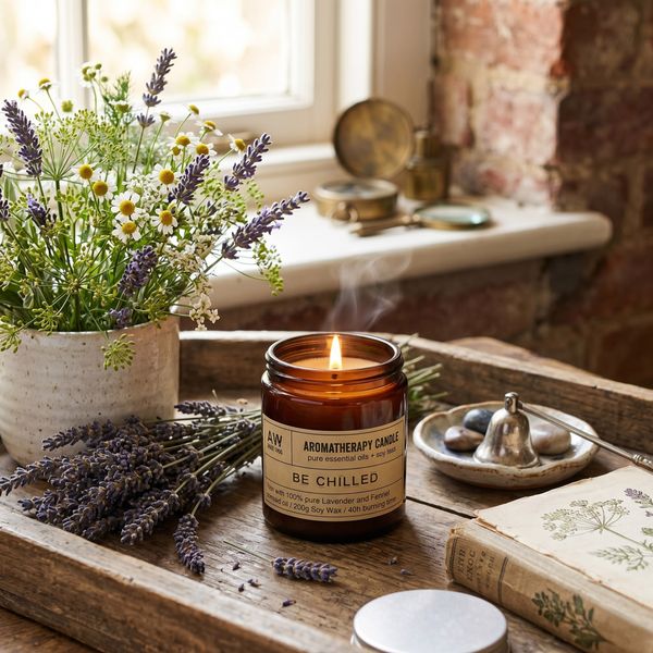 Aromaterapeutické Sójové Sviečky - 200g