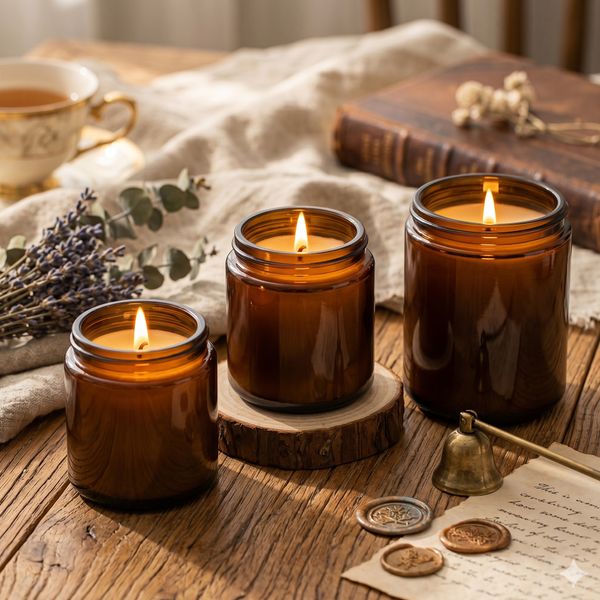 Aromaterapeutické Sójové Sviečky bez Etikety