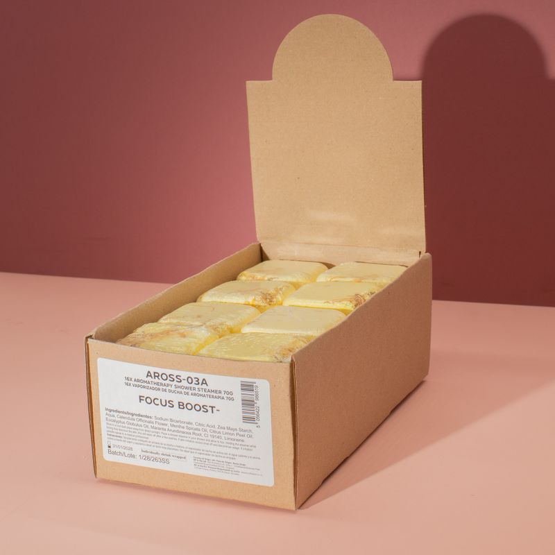 Aromaterapeutické Šumivé Tablety do Sprchy 70g - Prebudenie Zmyslov