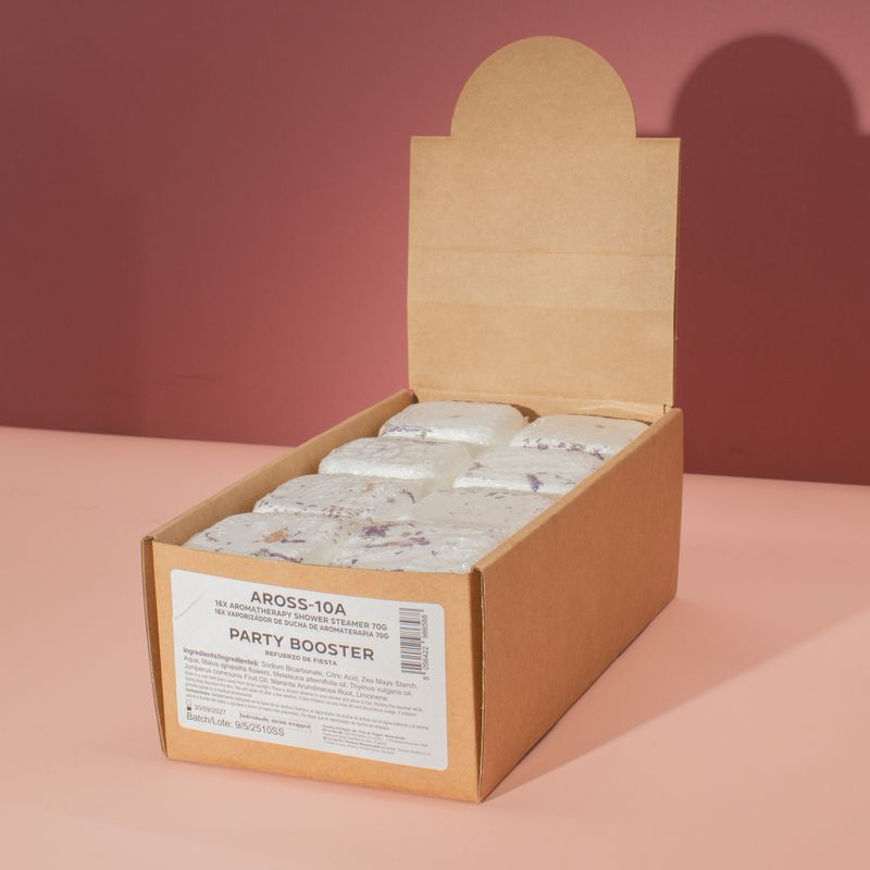 Aromaterapeutické Šumivé Tablety do Sprchy 70g - Party Booster