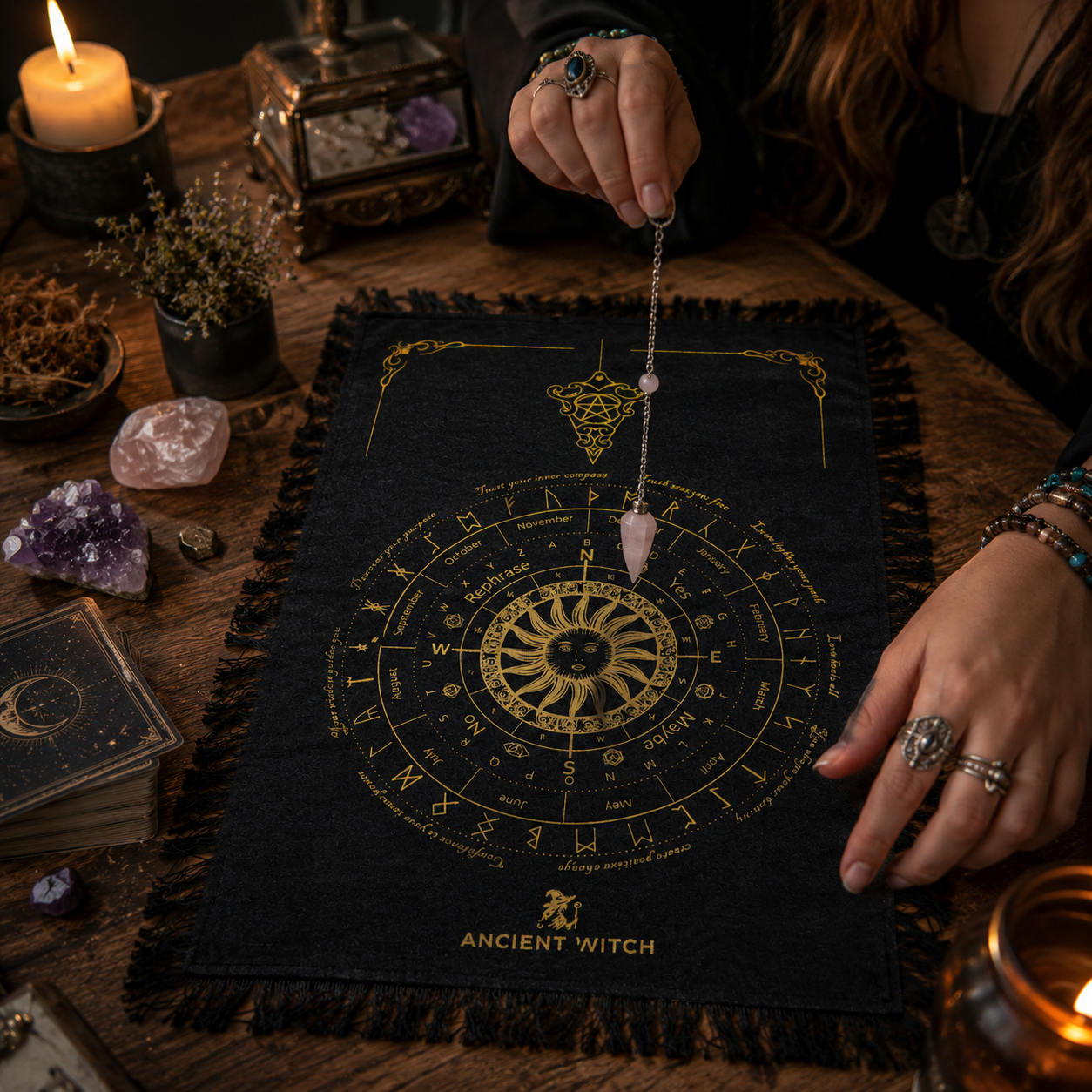Kyvadlové Veštecké Podložky - Ancient Witch
