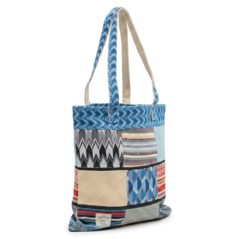 Patchwork Kathmandu taška cez rameno - Dhaka Design (37x38cm)