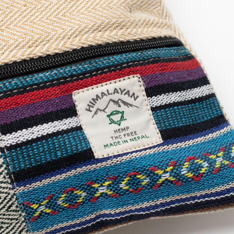 Patchwork Kathmandu taška cez rameno - Dhaka Design (37x38cm)