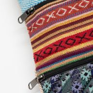 Patchwork Kathmandu taška cez rameno - Dhaka Design (37x38cm)