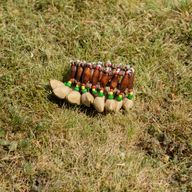 Kenari Shell Ručný šejker - cinkajúci náramok (15 kusov)
