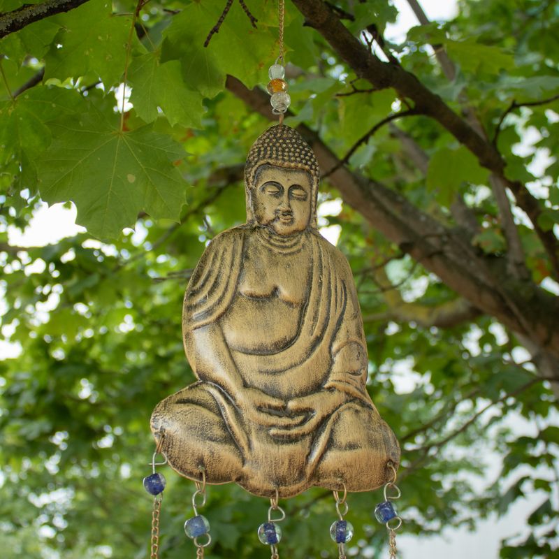 Indické zvony - Veľký Budha 5 zvončekov