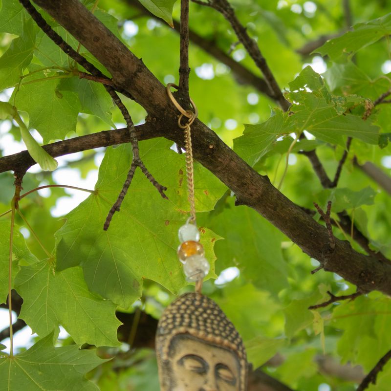Indické zvony - Veľký Budha 5 zvončekov