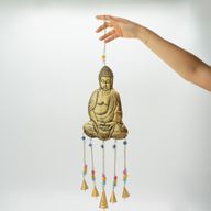 Indické zvony - Veľký Budha 5 zvončekov
