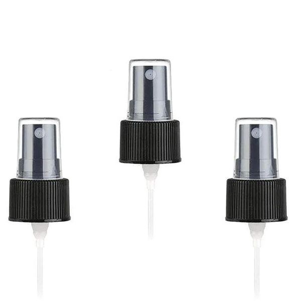 Rozprašovač na Jantárovú Fľašu (pre 120ml) - Čierny Plast 22-410