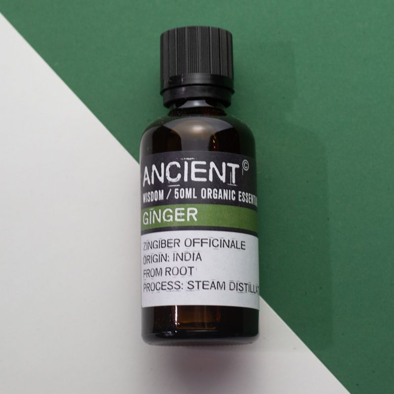 Organický esenciálny olej zo zázvoru 50 ml