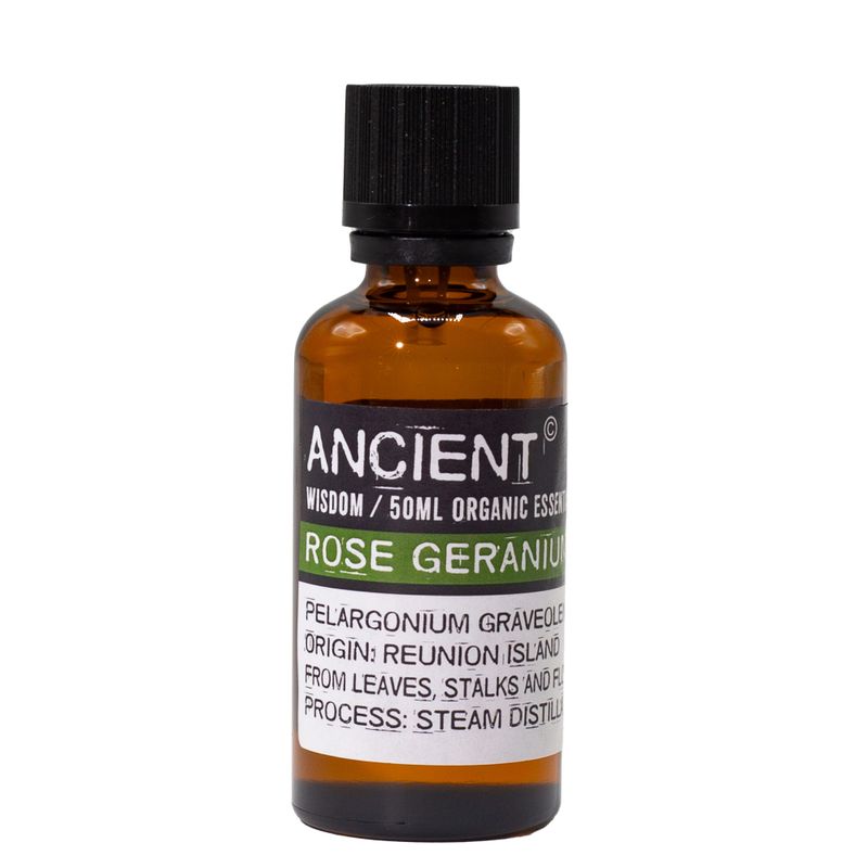 Organický esenciálny olej z ružového pelargónu 50 ml