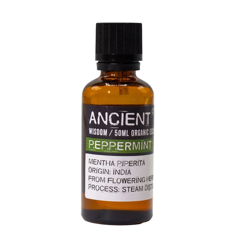 Organický esenciálny olej z mäty piepornej 50 ml