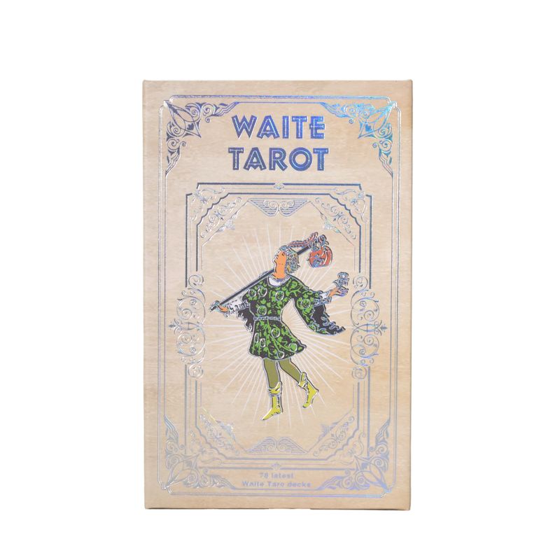 Sada kariet tarotu Waite so striebornou fóliou - s brožúrou