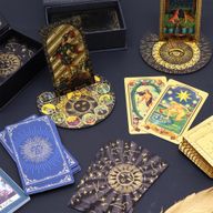 Sada kariet tarotu Waite so striebornou fóliou - s brožúrou