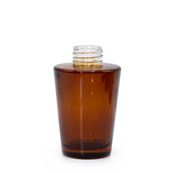 100ml Váza na Trstinový Difúzor (hrdlo 28 mm) - Jantárová