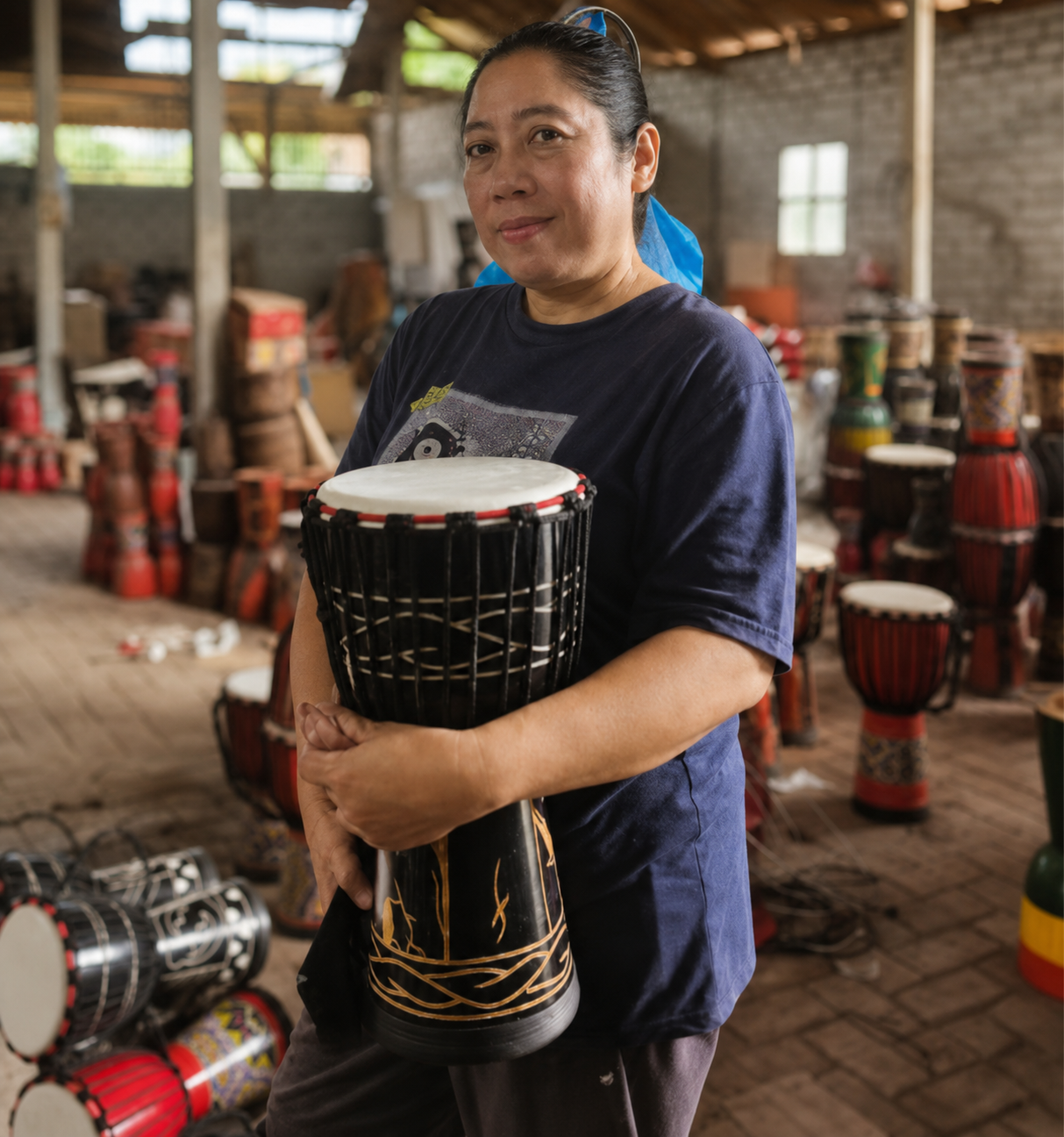 Veľkoobchodné Djembe a Šamanské Bubny