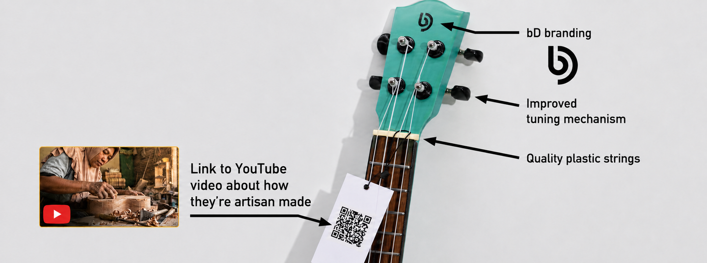 Veľkoobchodné Ručne Vyrábané Ukulele
