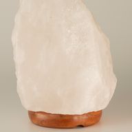 Kryštálová skala himalájska soľná lampa - & základňa približne 2–3 kg