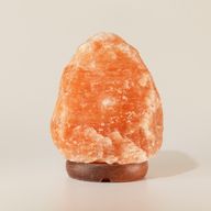 Kvalitná prírodná solná lampa - a základňa cca 2-3 kg