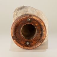 Sivá himalájska soľná lampa - 2-3 kg