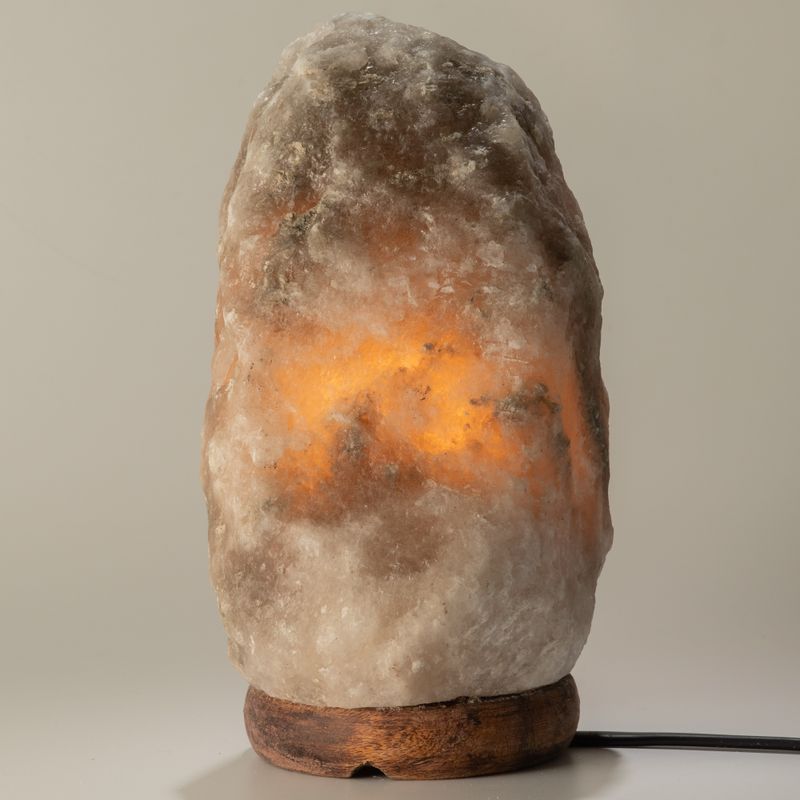 Sivá himalájska soľná lampa - 2-3 kg