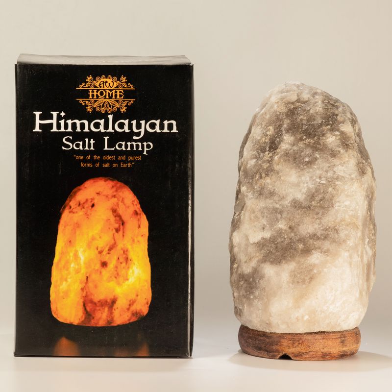 Sivá himalájska soľná lampa - 2-3 kg