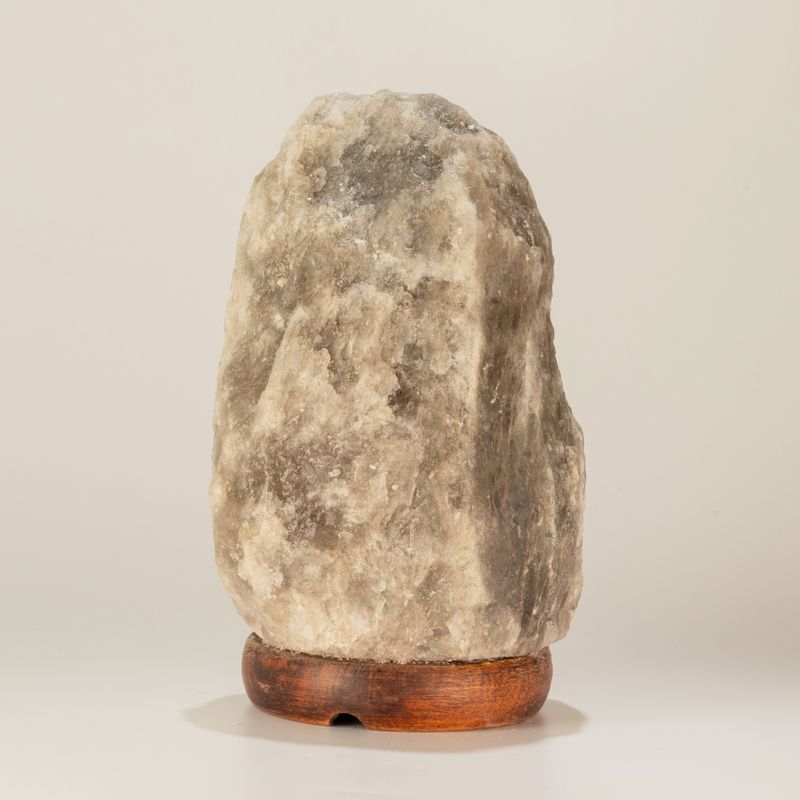 Sivá himalájska solná lampa - 1,5 - 2 kg