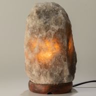 Sivá himalájska solná lampa - 1,5 - 2 kg