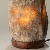 Sivá himalájska solná lampa - 1,5 - 2 kg