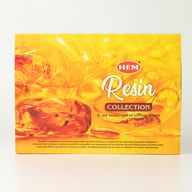 HEM šesťuholníkové kadidlo - kolekcia živíc a lapač popola (balenie 6 kusov)